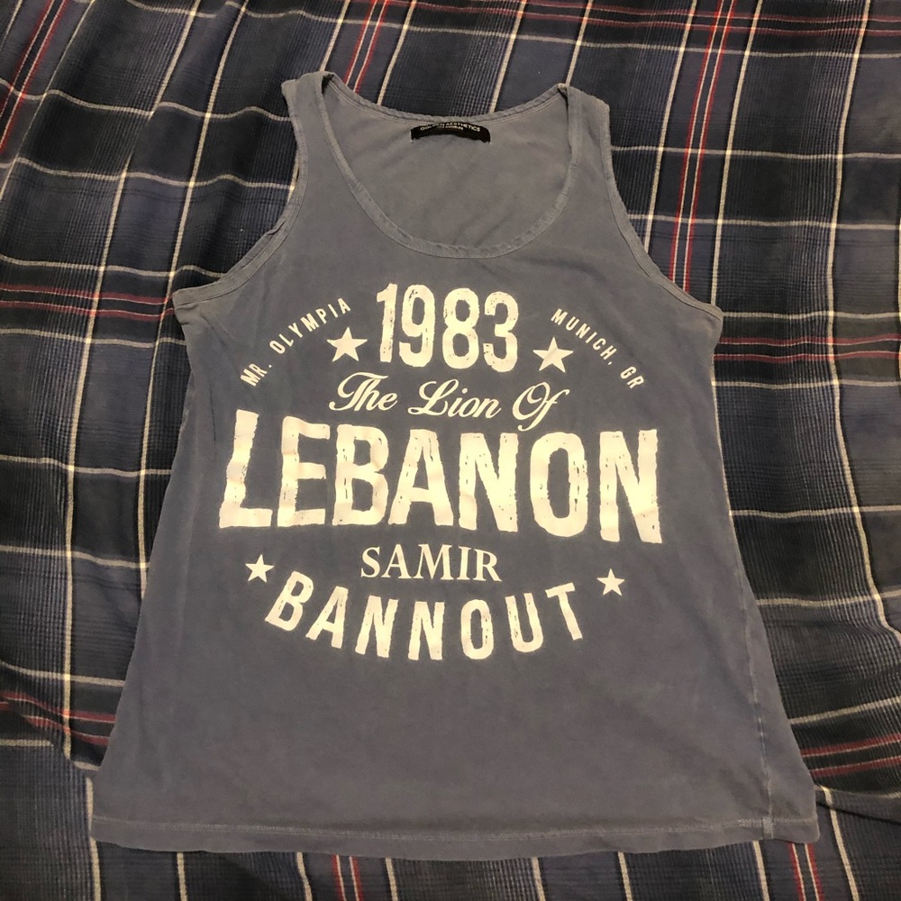 Golden Aesthetics tank top